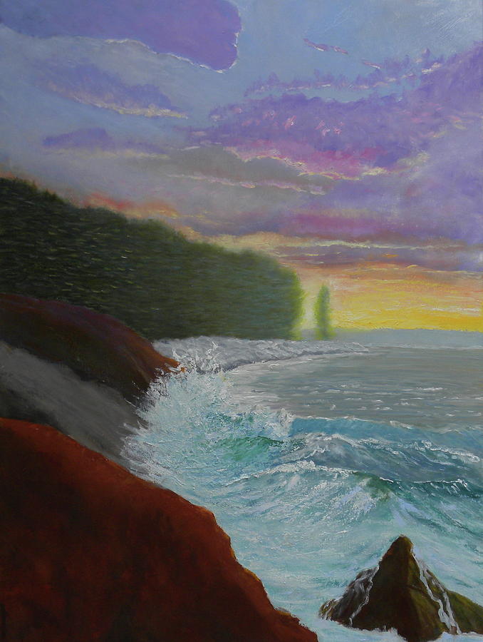 La Verna Sunrise Painting by Scott W White