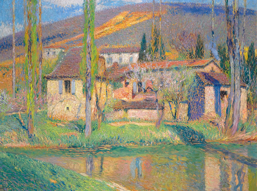 Labastide-du-Vert Painting by Henri Martin