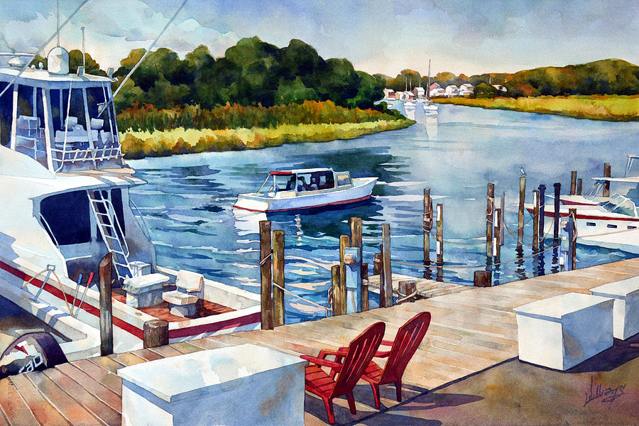 Labor Day Painting by Mick Williams
