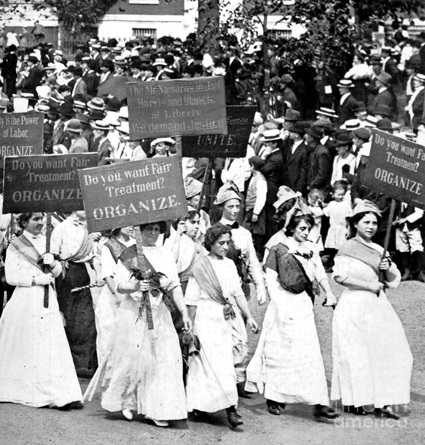 Labor Day Parade, Womens Suffrage, 1912 Photograph by Science Source