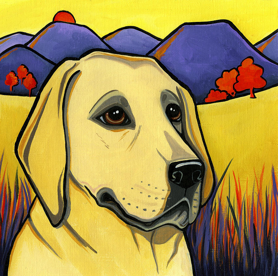 Labrador Painting by Leanne Wilkes
