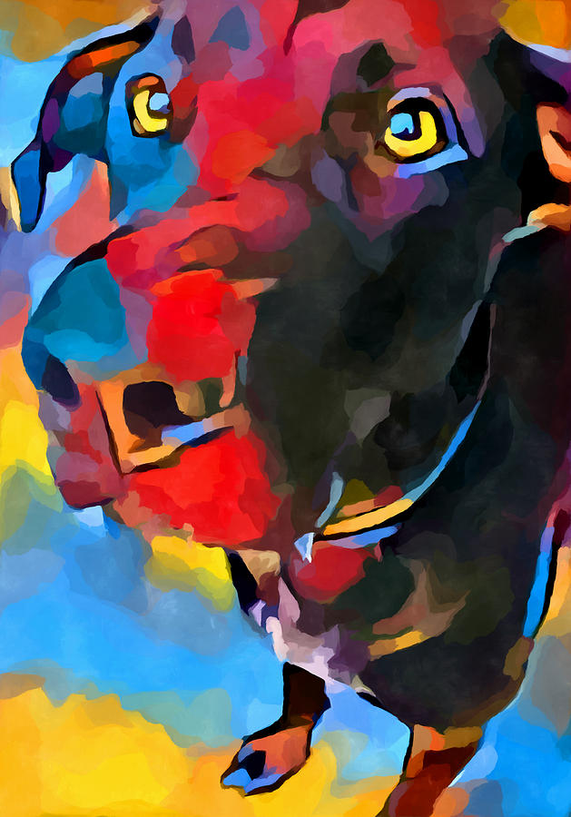 Labrador Retriever 3 Painting by Chris Butler