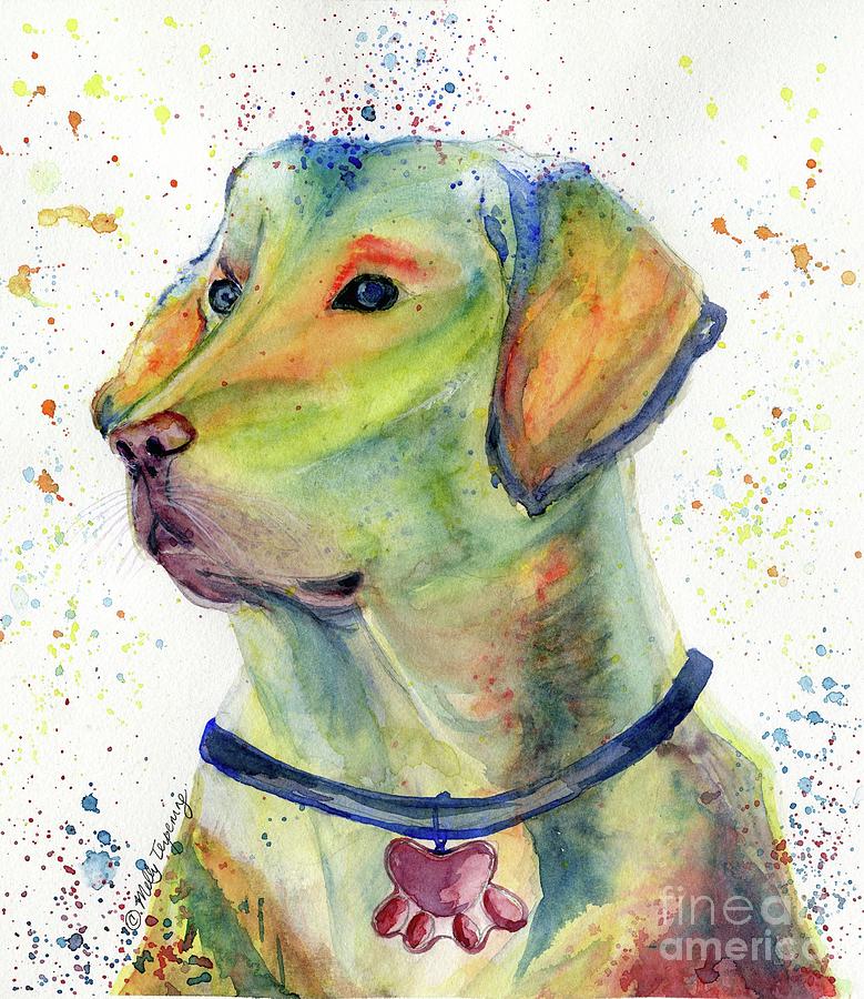 Labrador Retriever Art Painting by Melly Terpening