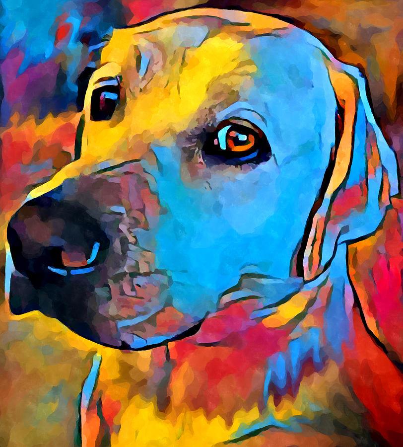 Labrador Retriever Painting