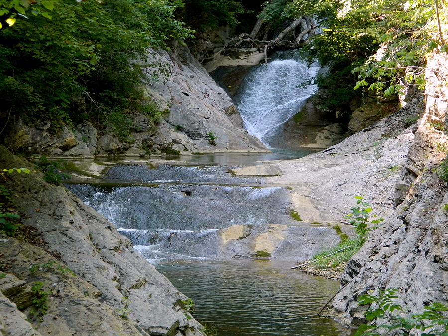 Lace Falls at Natural Bridge Photograph by Arlane Crump | Pixels