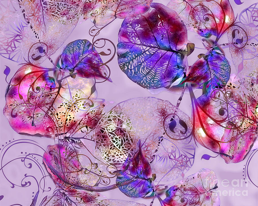 Leaves Photograph - Lacey Leaves by Ruth Kongaika Leaves Photograph - Lacey Leaves by Ruth Kongaika