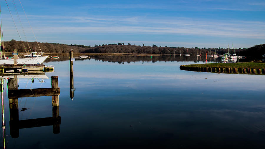 Lacock lake Photograph by Ian Watts