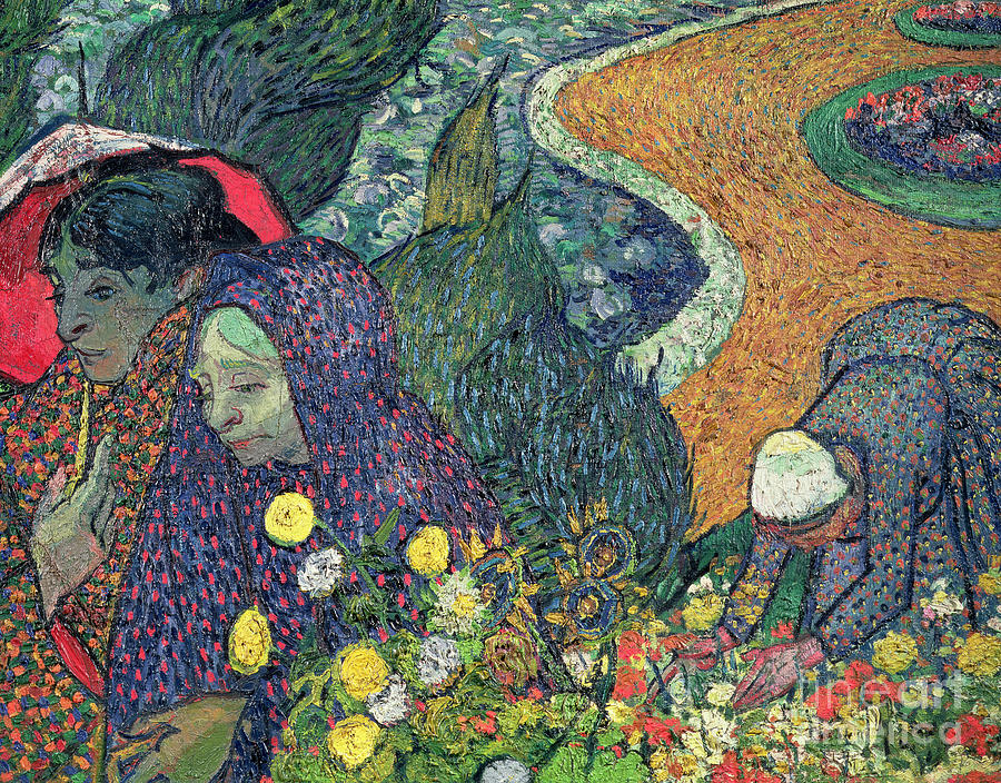 Ladies of Arles Painting by Vincent Van Gogh