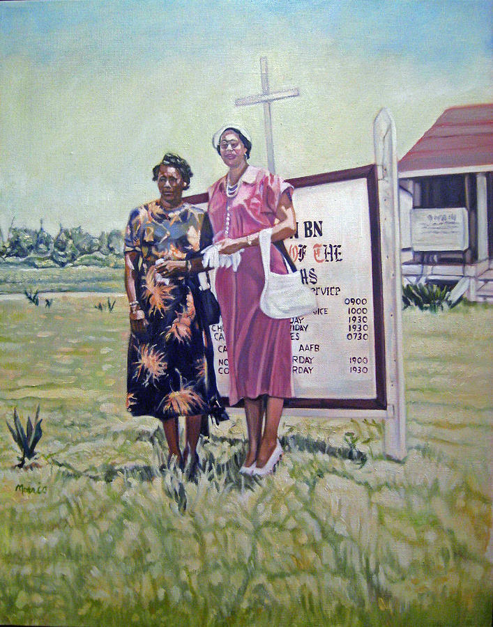 Women Painting - Ladies Of Faith by Morris T Howard Women Painting - Ladies Of Faith by Morris T Howard