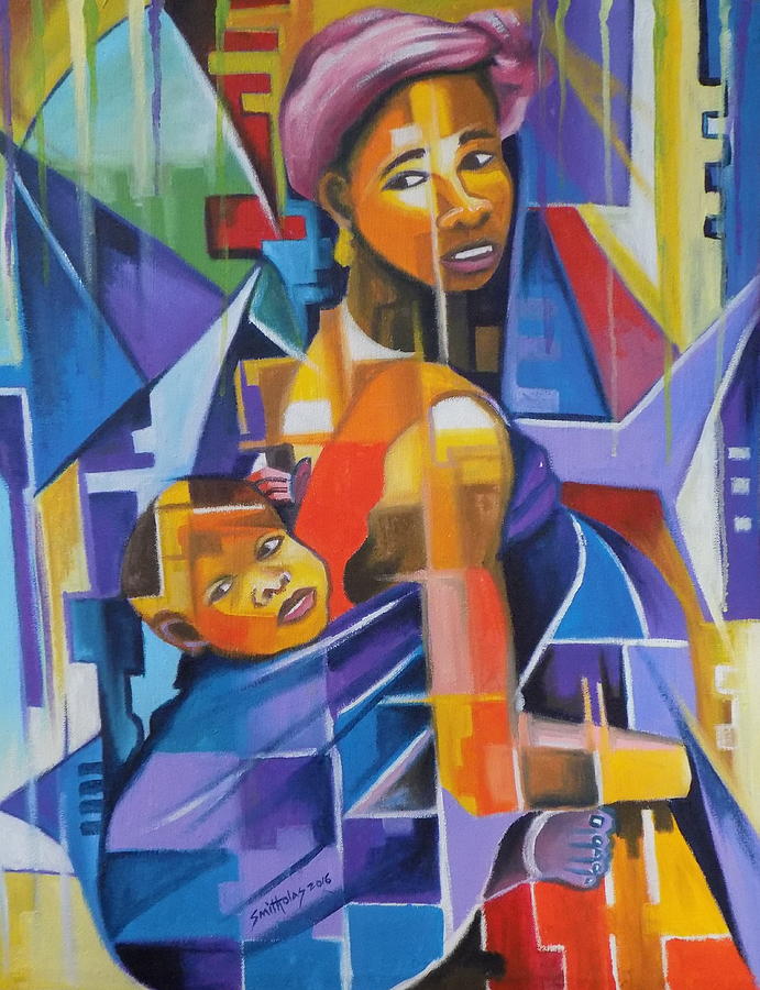 Pride Of African Woman Painting by Olaoluwa Smith - Fine Art America