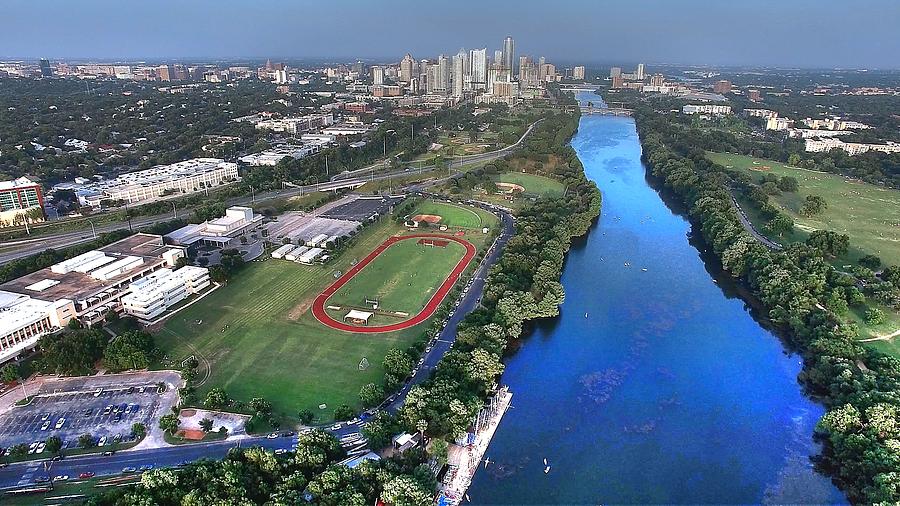 Lady Bird Lake Photograph by Andrew Nourse
