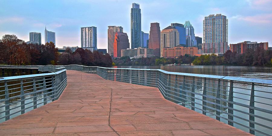 Lady Bird Lake Walkway Photograph by Frozen in Time Fine Art Photography