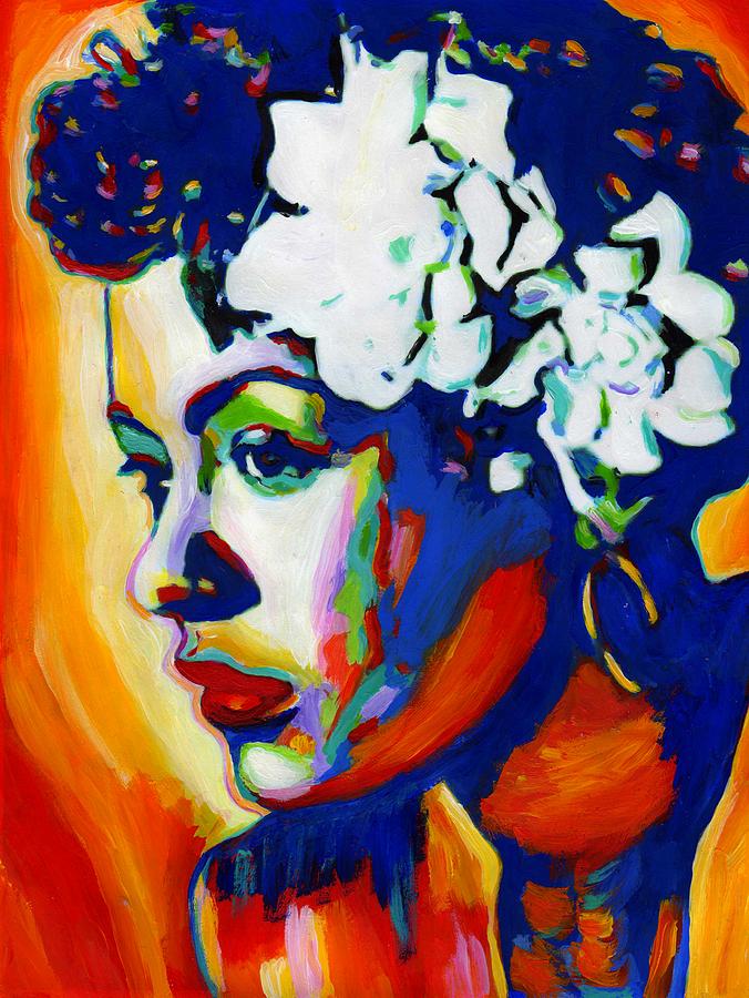 Lady Day Painting by Vel Verrept