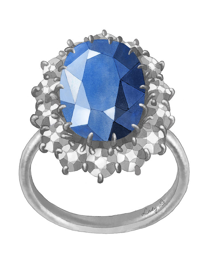 Royal Wedding Blue Sapphire Ring - Etsy | Princess diana engagement ring, Princess  diana ring, Diana engagement ring