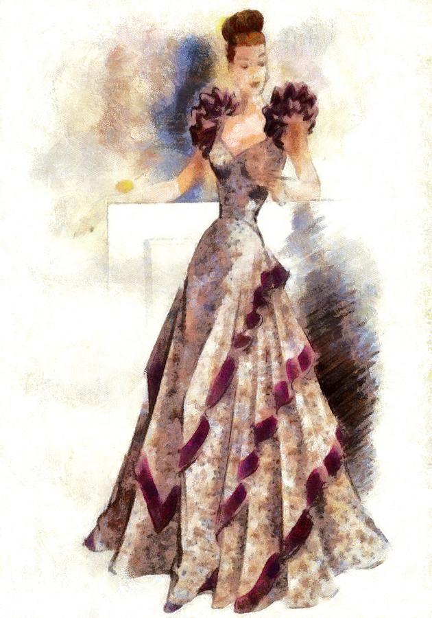 Lady Elegance Digital Art by Charmaine Zoe