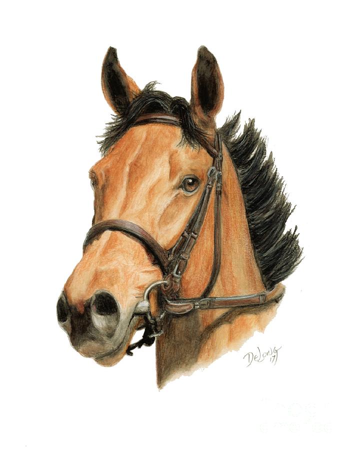 Lady Eli Painting by Pat DeLong