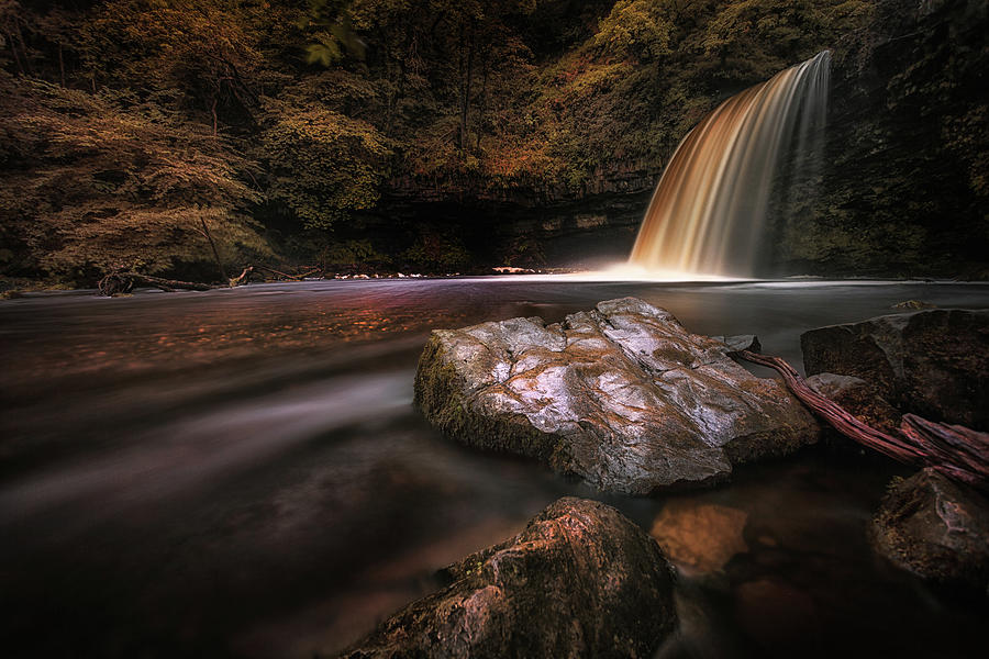 Waterfall Photograph - Lady Falls Waterfall Country by Leighton Collins