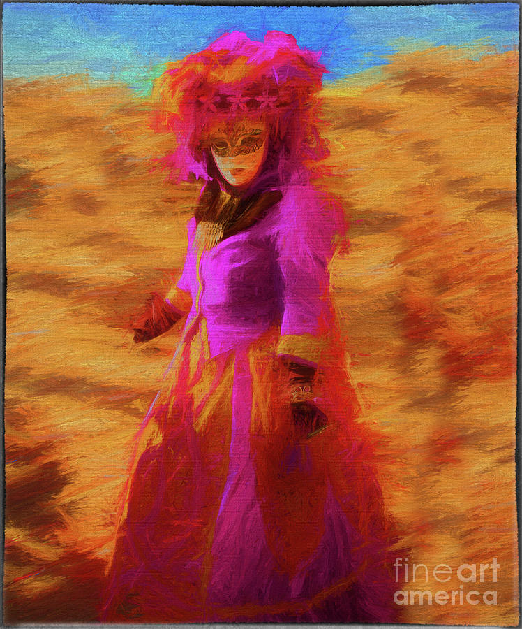 Lady in Fuchsia Photograph by Jack Torcello