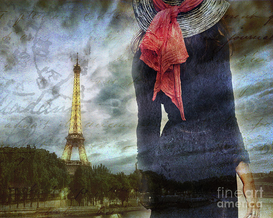 Lady in Paris Photograph by Alissa Beth Photography