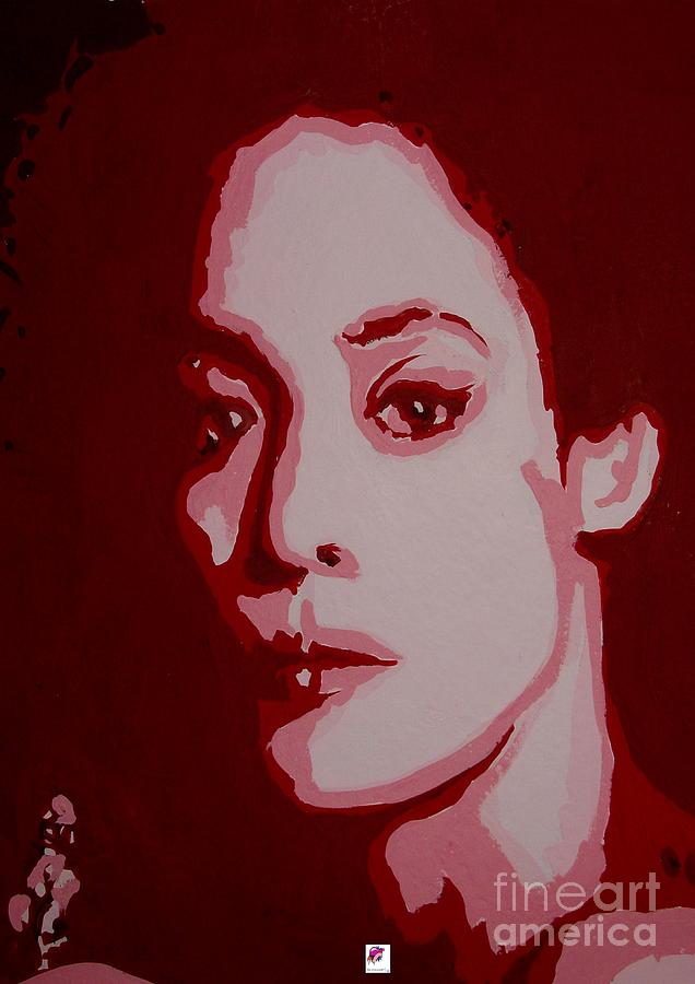 Lady in Red  Painting by Carol Rashawnna Williams