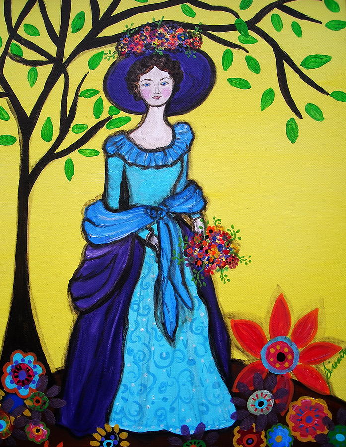 Lady In Waiting Painting by Pristine Cartera Turkus