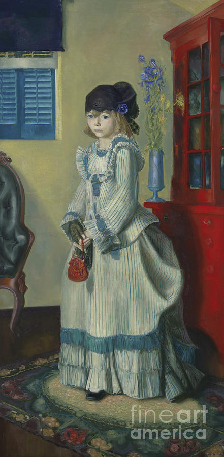 George Wesley Bellows Painting - Lady Jean, 1924 by George Wesley Bellows