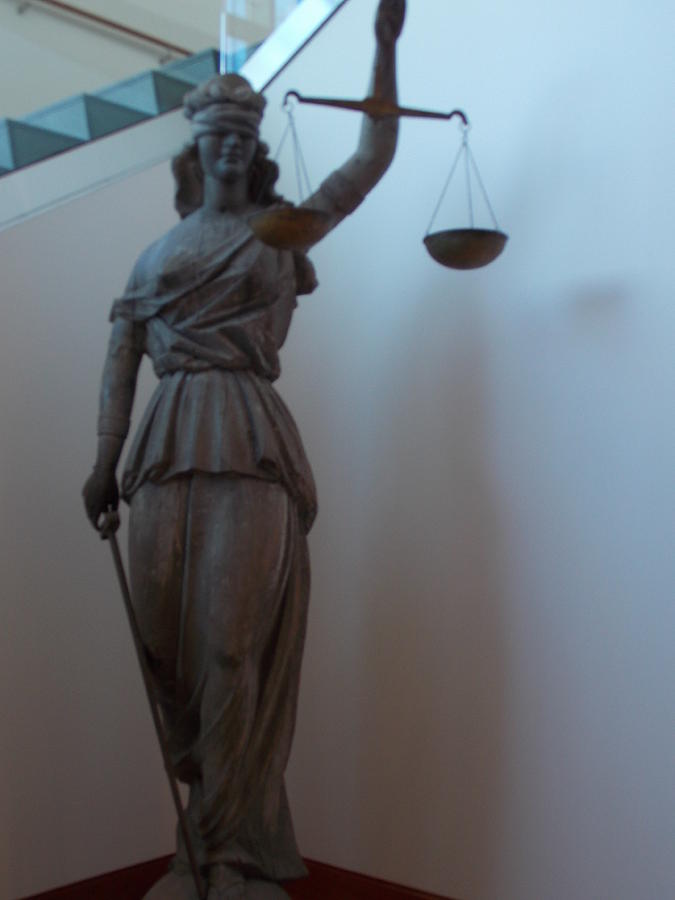 Lady Justice Photograph by Catherine Gagne
