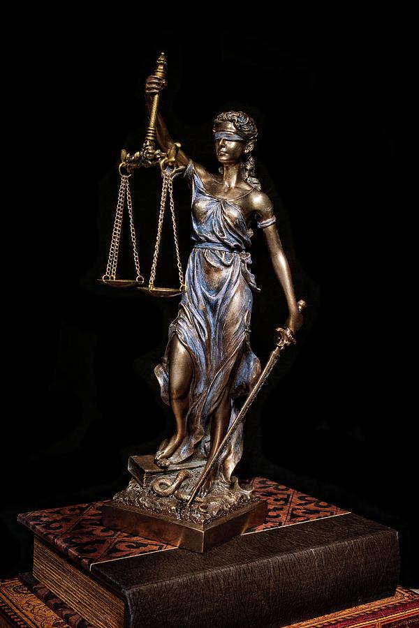 Lady Justice Photograph by Ken Smith