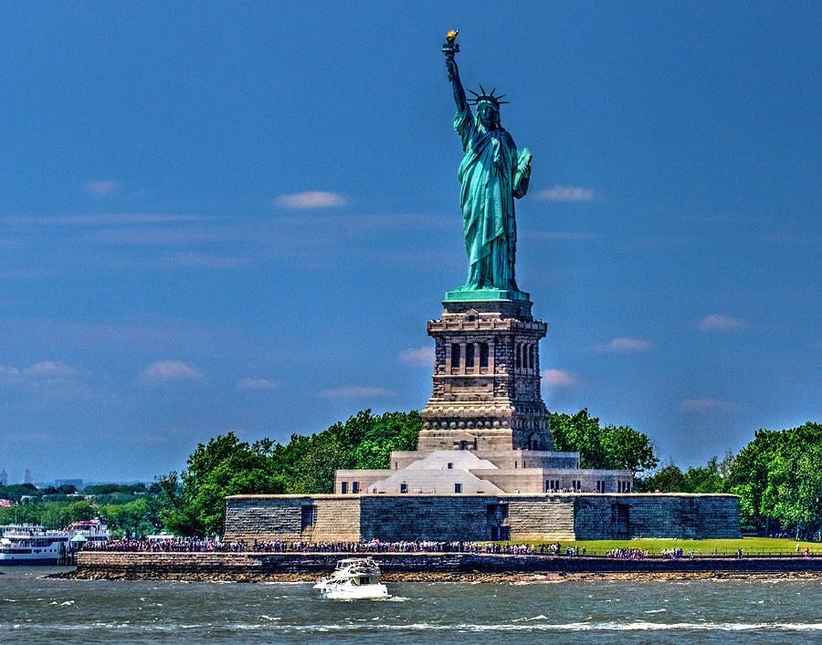 Lady Liberty 375 Photograph by Jeff Stallard - Fine Art America