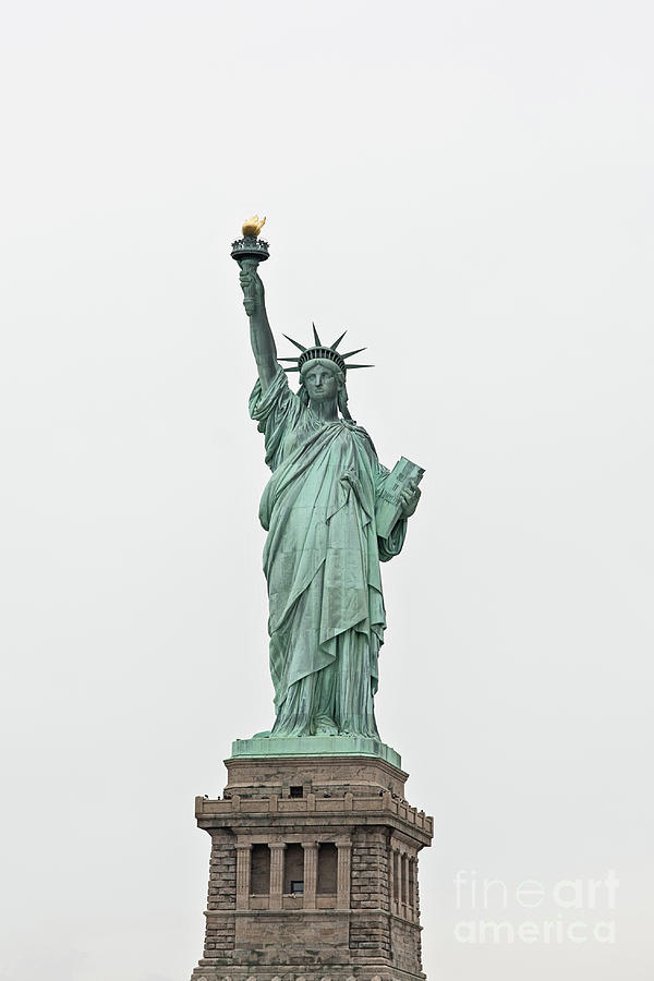 New York City Digital Art - Lady Liberty by Charlotte Jennings