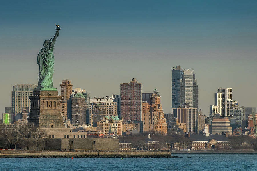 Statue Of Liberty Photograph - Lady Liberty by Daniel Carvalho