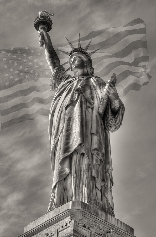 Lady Liberty Photograph by Patricia Montgomery