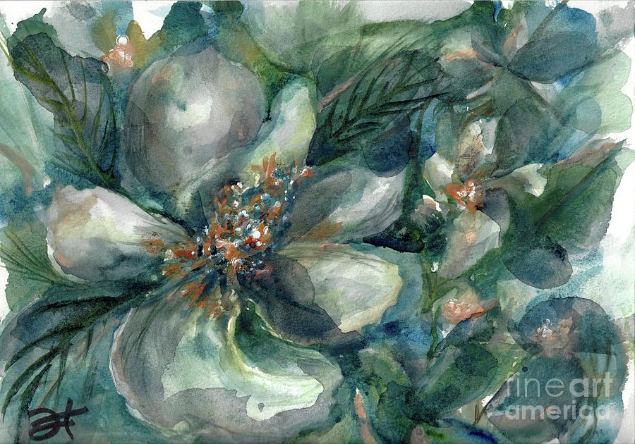 Lady Magnolia 01 Painting by Francelle Theriot