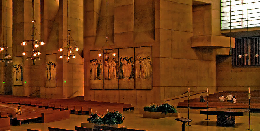 Lady of Angels Cathedral Photograph by Joseph Hollingsworth