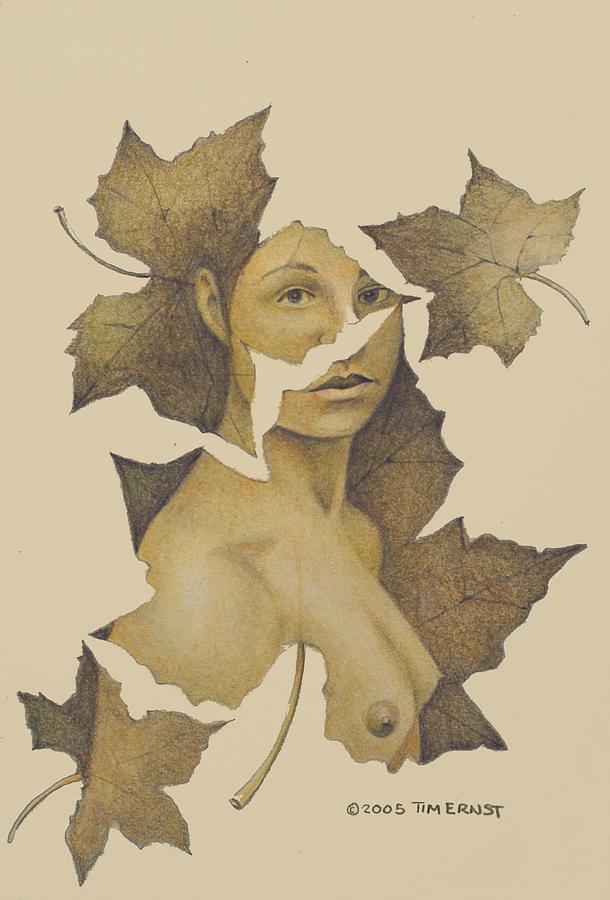Lady of the leaf 3 Photograph by Tim Ernst