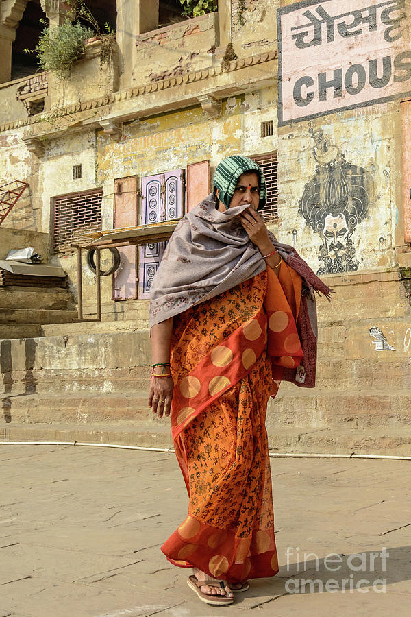 Lady of Varanasi Photograph by Werner Padarin
