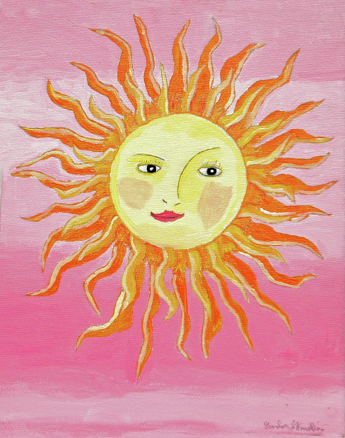 Sun Painting - Lady Sun by Gordon Wendling