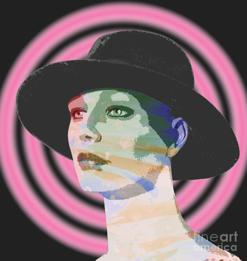 Lady with the black hat by Adriana Zoon Lady with the black hat by Adriana Zoon