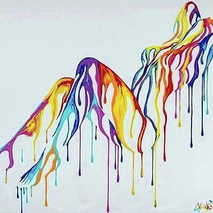art paint drip