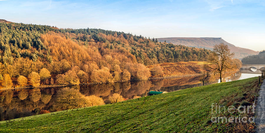 Ladybower Mirror Photograph by Chris Horsnell