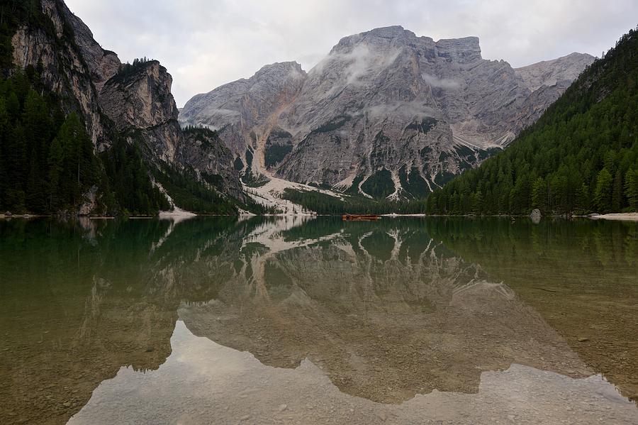 Lago Di Braies Photograph by Stephen Taylor