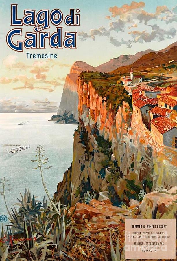 Lago Di Garda - Italy Painting