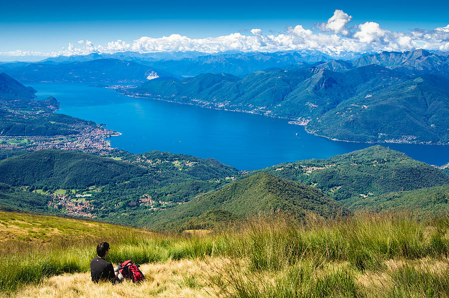 Lago Maggiore Italy Switzerland Photograph by Matthias Hauser