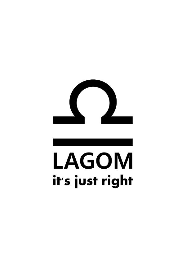 Lagom - Just Right Digital Art by Richard Reeve