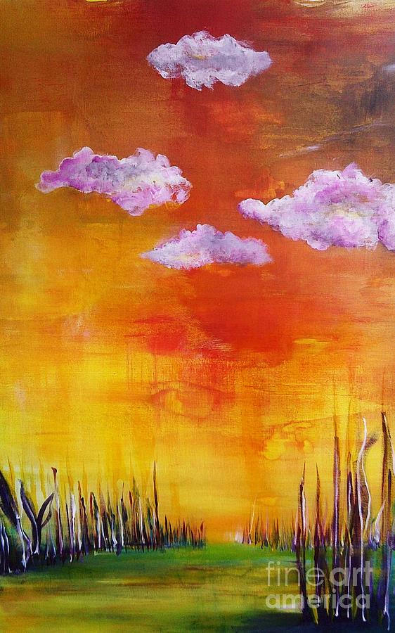 Sunset Painting - Lagoon by Ryan Swingle