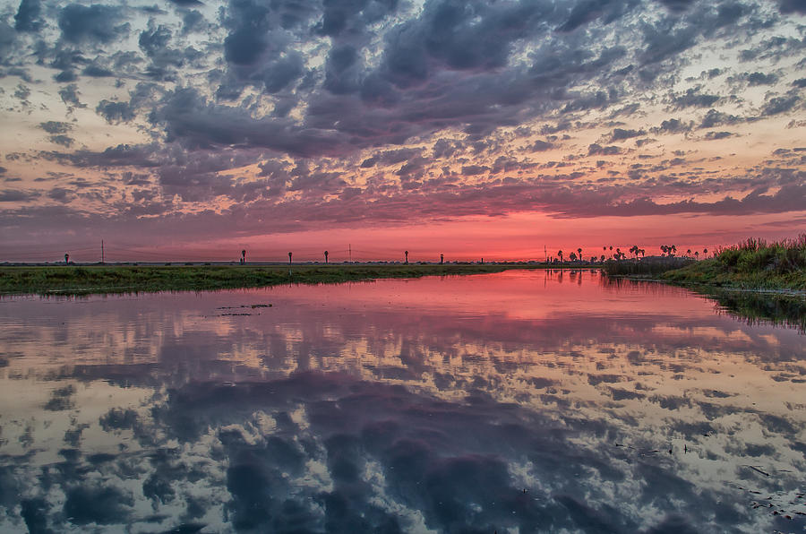 Sunset Photograph - Lagoon Sunset by Thomas Kaestner
