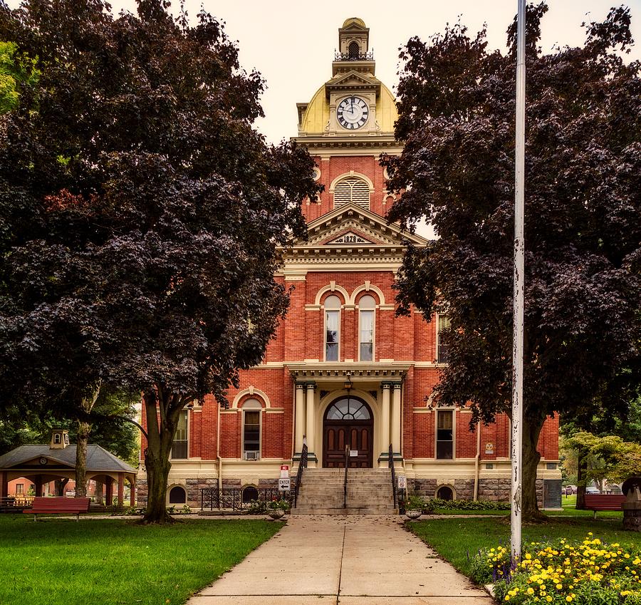 LaGrange County Courthouse Indiana Photograph by Mountain Dreams