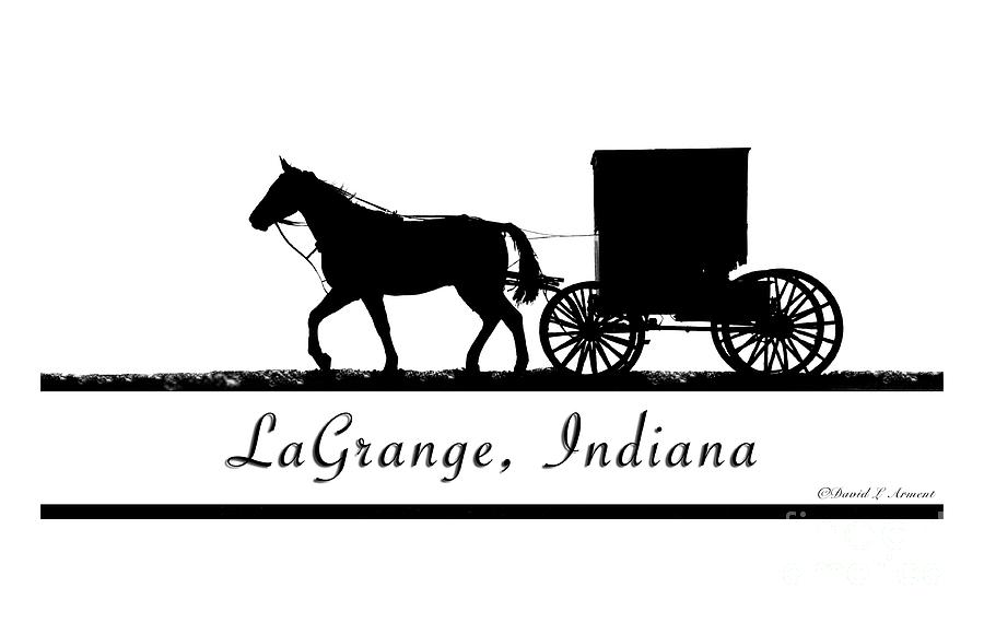 LaGrange Indiana T-Shirt Design Photograph by David Arment