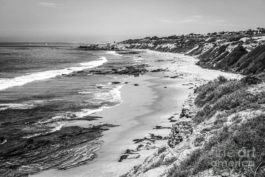 Laguna Beach Ca Black And White Photography Photograph