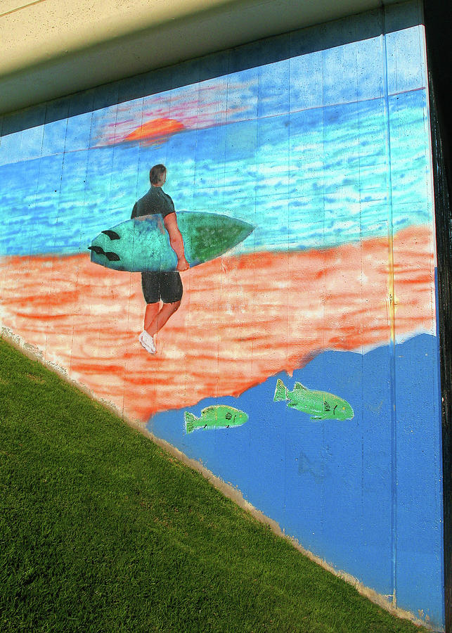 Laguna Beach Mural Photograph